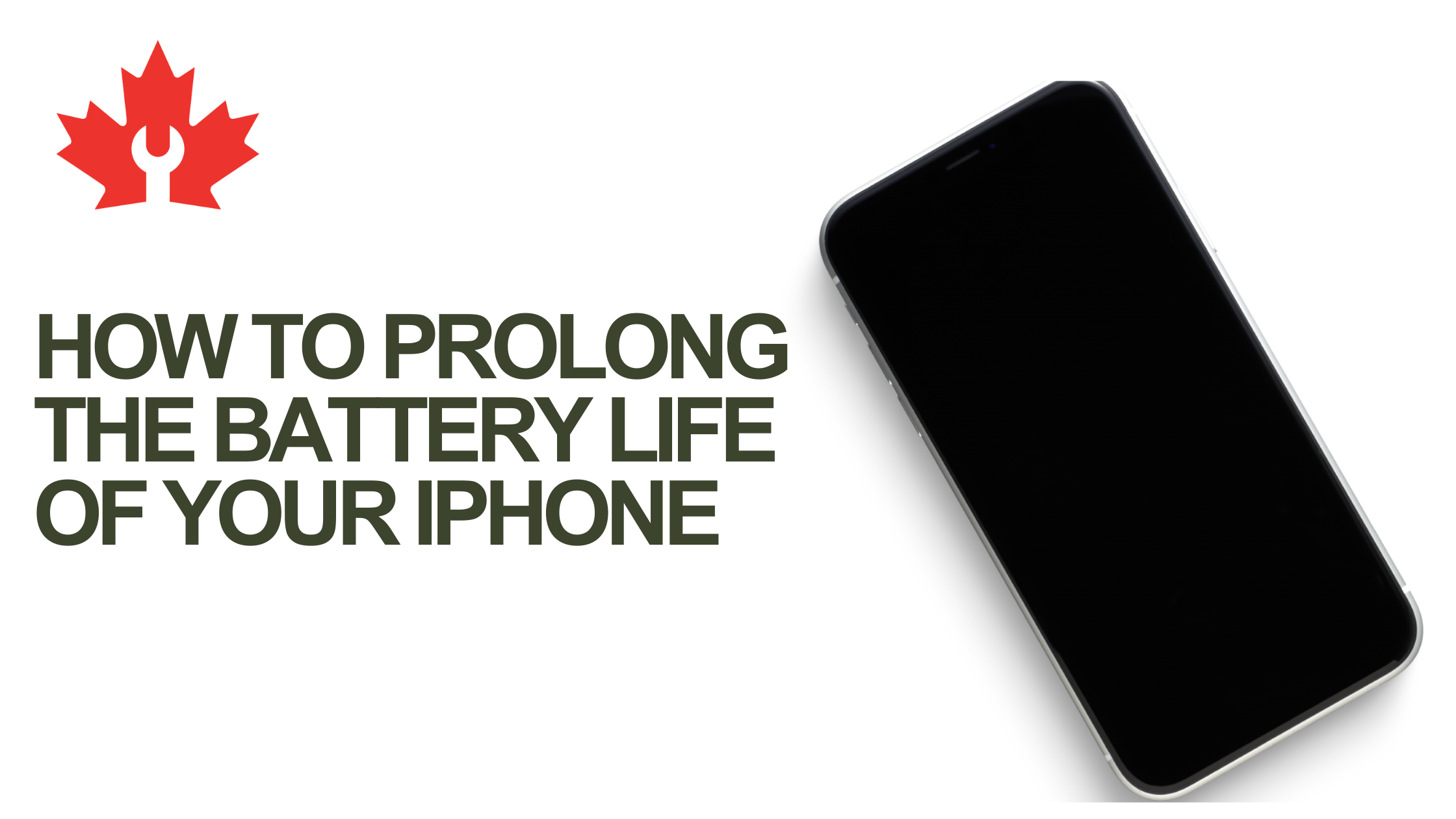 How to prolong the battery life of your iPhone