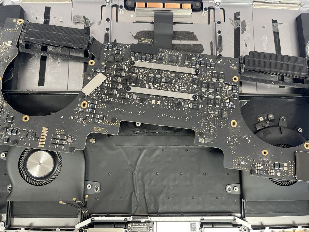 Apple MacBook liquid damage Logic Board Data Recovery repair in Richmond Hill