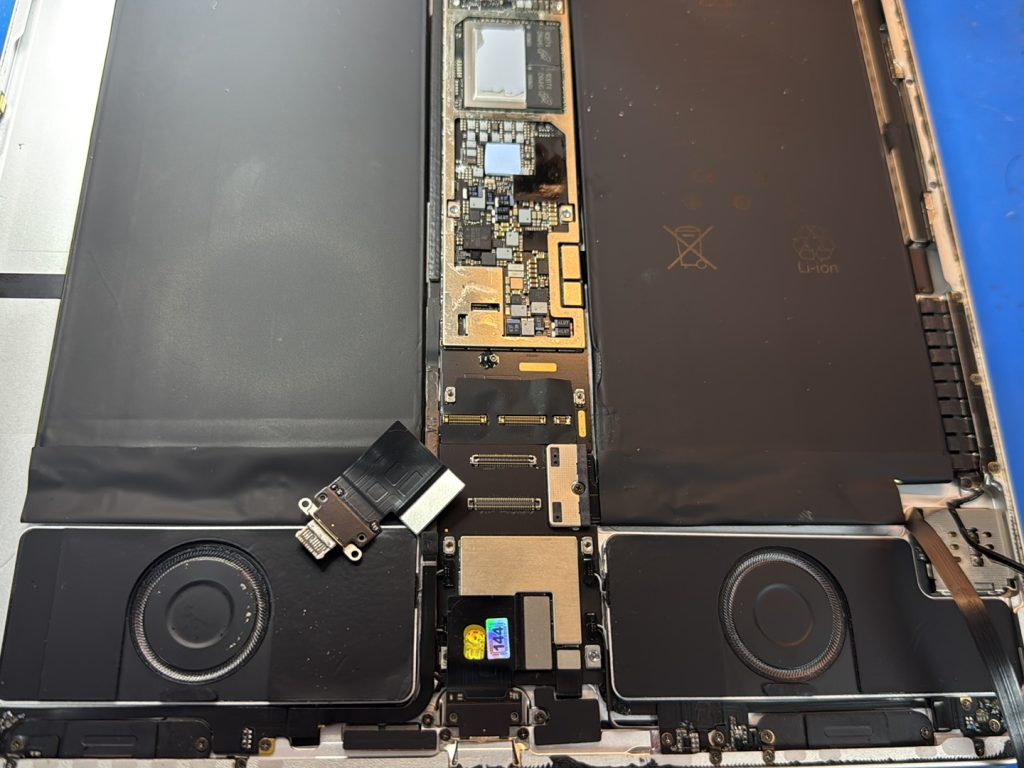 Apple iPad Pro 12.9-inch logic board motherboard repair during microsoldering